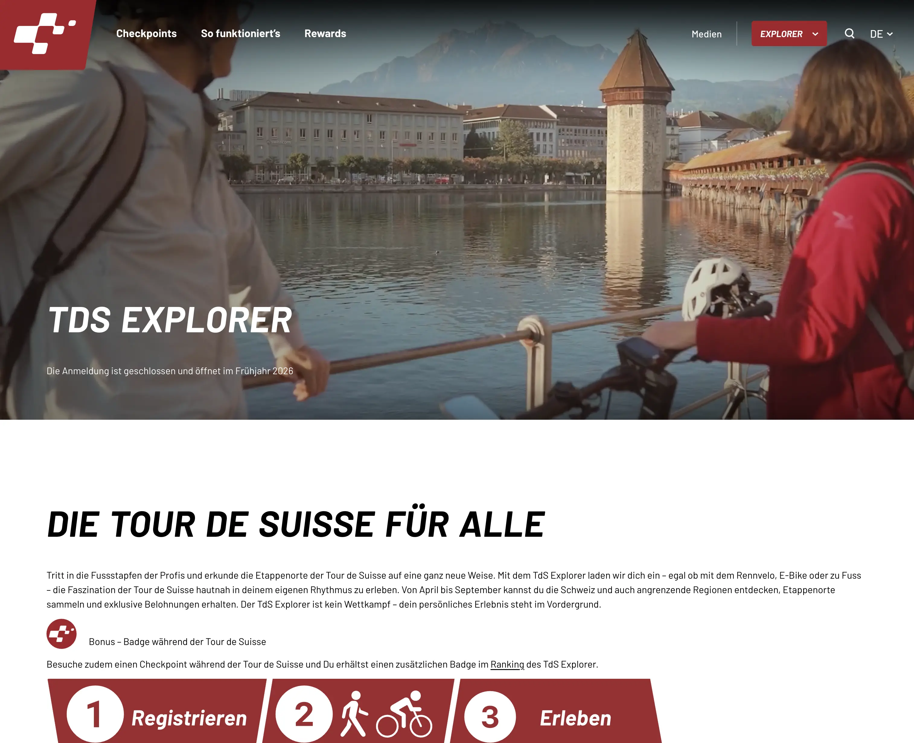 Titelbild zum Projekt «Tour de Suisse Explorer»
