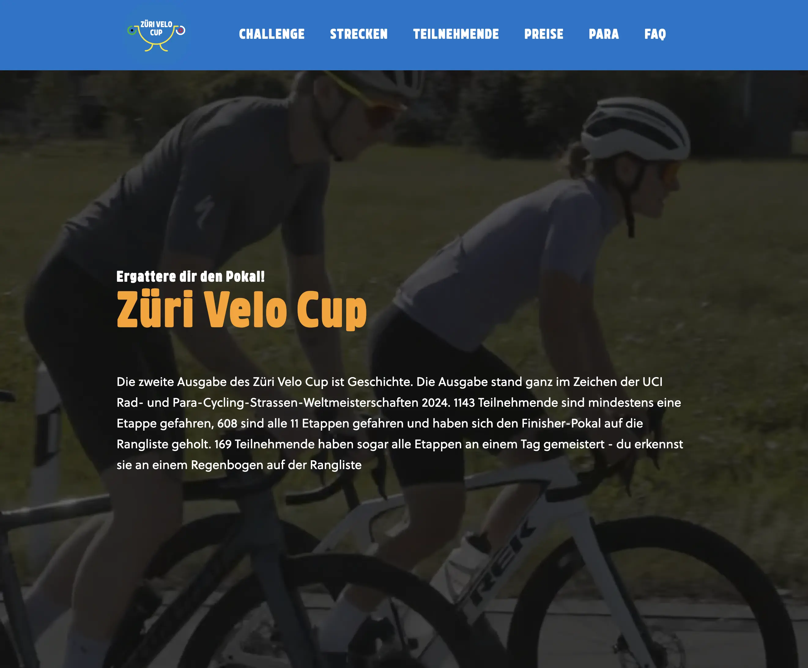 Titelbild zum Projekt «Züri Velo Cup»